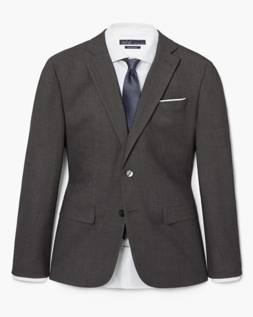 Slim-fit suit blazer